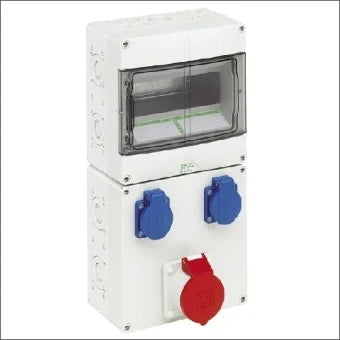 SPELSBERG 72931201 CEE-contactdoos combinatie (IEC 60309) 400 mm