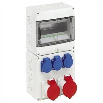 SPELSBERG 72932301 CEE-contactdoos combinatie (IEC 60309) 400 mm