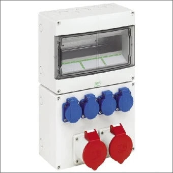 SPELSBERG 73112401 CEE-contactdoos combinatie (IEC 60309) 400 mm