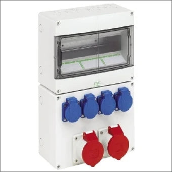 SPELSBERG 73122401 CEE-contactdoos combinatie (IEC 60309) 400 mm
