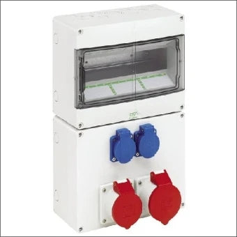 SPELSBERG 73132201 CEE-contactdoos combinatie (IEC 60309) 400 mm