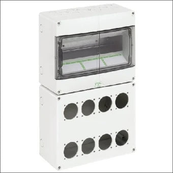 SPELSBERG 73190801 STV 1208-L CEE-contactdoos combinatie (IEC 60309)