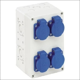 SPELSBERG 73220401 CEE-contactdoos combinatie (IEC 60309) 200 mm