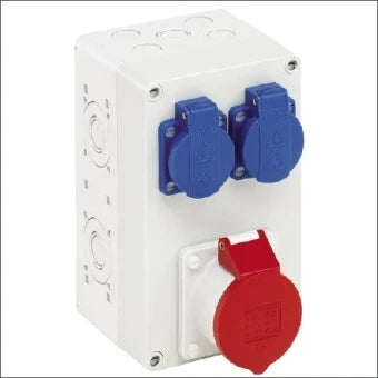SPELSBERG 73221201 STG 012 CEE-contactdoos combinatie (IEC 60309)