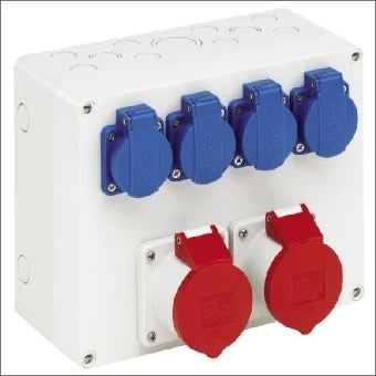 SPELSBERG 73222401 CEE-contactdoos combinatie (IEC 60309) 200 mm
