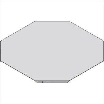 STAGO CSU30162002 Deksel kruisstuk Kabeltragsystem 200 mm