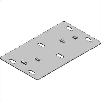 STAGO CSU70703000 Bodemplaat kabelladder