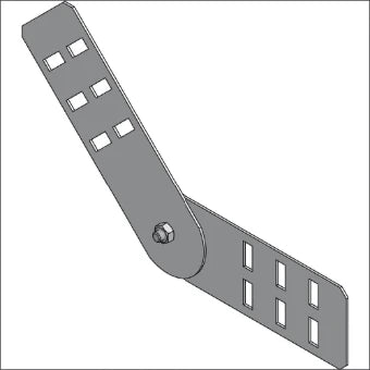 STAGO CSU76120020 Verbindingsstuk Kabeltragsystem 165 mm