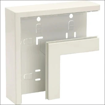 STAGO INS5552509 Verticaal hoekstuk wandgoot 72 mm