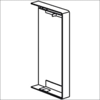STAGO INS5553803 Eindschot wandgoot/zuil 65 mm