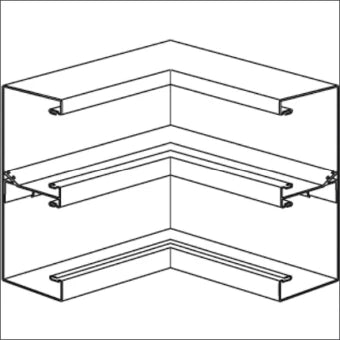 STAGO INS5558203 Binnenhoekstuk wandgoot 200 mm
