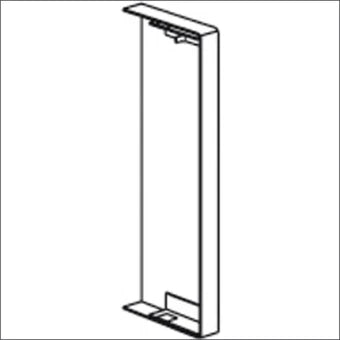 STAGO INS5558803 Eindschot wandgoot/zuil 72 mm