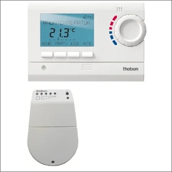THEBEN 8139503 Ruimteklokthermostaat 140 mm