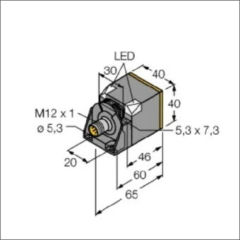 TURCK 1538302 Inductieve naderingsschakelaar