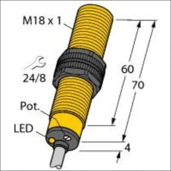 TURCK 25030 Capacitieve naderingsschakelaar