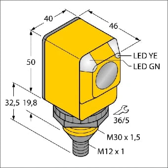 BANNER 3033398 Q406EQ Eenrichtings lichtscherm