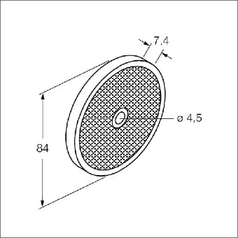 BANNER 3058979 Reflector fuer lichtscherm