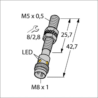 TURCK 4608640 Inductieve naderingsschakelaar