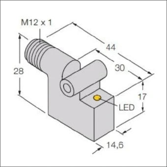 TURCK 4621001 Magnetische naderingsschakelaar