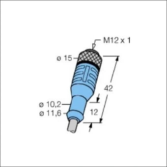 8007053 8007053 ESCHA WAK4-5/P00 Sensor/actorkabel met connector