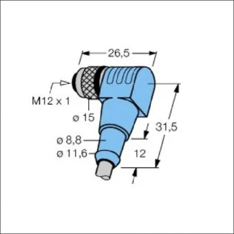 8007143 8007143 ESCHA WWAK3-10/P00 Sensor/actorkabel met connector