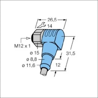 8024461 8024461 ESCHA FB-WWAK4-5/P00 Sensor/actorkabel met connector