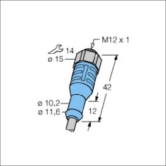 8024603 8024603 ESCHA FB-WAK4-10/P00 Sensor/actorkabel met connector