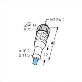 8033664 8033664 ESCHA FB-WAK4-5/S2300 Sensor/actorkabel met connector