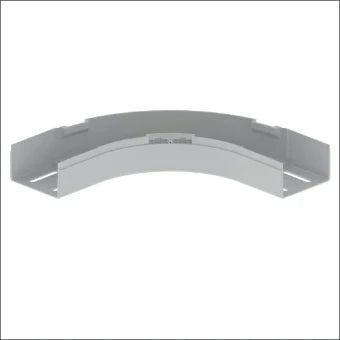 UNEX 66110 Bogen/Eckstueck Kabelrinne