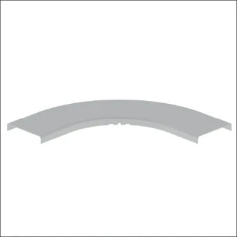 UNEX 66111 Deksel Bogen/Eckstueck Kabeltragsystem 100 mm