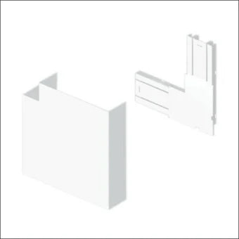 UNEX 93232-2 Bogen/Eckstueck Kabelrinne