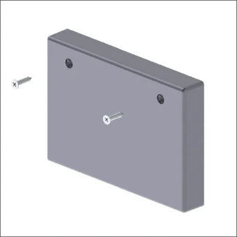 UNEX 93381-03 Eindschot Kabelrinne