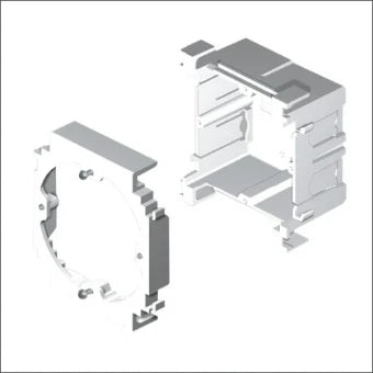 UNEX 93709 Montagedoos wandgoot