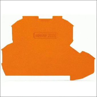 WAGO 2000-2292 Eindplaat rijgklem