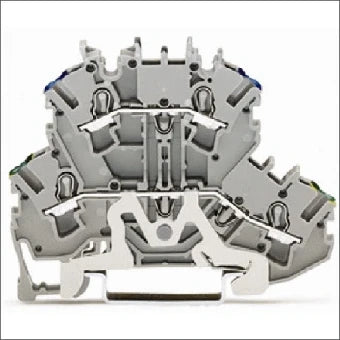 WAGO 2002-2217 Mehrstock-Installationsreihenklemme 5.2 mm
