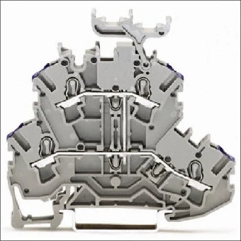 WAGO 2002-2238 Mehrstock-Installationsreihenklemme 5.2 mm