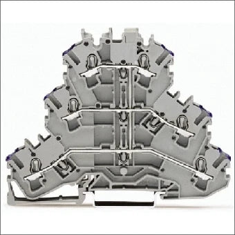 WAGO 2002-3208 Etage-installatierijgklem