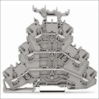 WAGO 2002-3231 Mehrstock-Installationsreihenklemme 5.2 mm