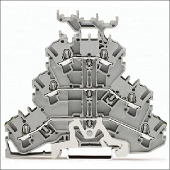 WAGO 2002-3257 Mehrstock-Installationsreihenklemme 5.2 mm