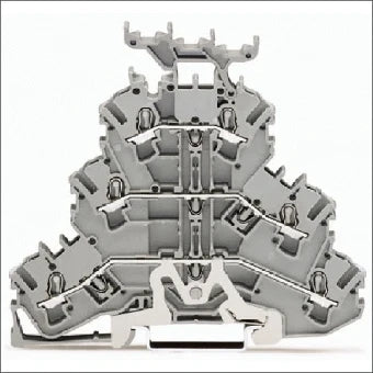 WAGO 2002-3258 Mehrstock-Installationsreihenklemme 5.2 mm