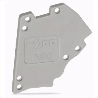 WAGO 2002-641 Eindplaat rijgklem