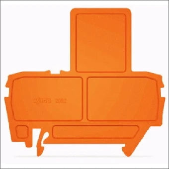 WAGO 2002-992 Eindplaat rijgklem
