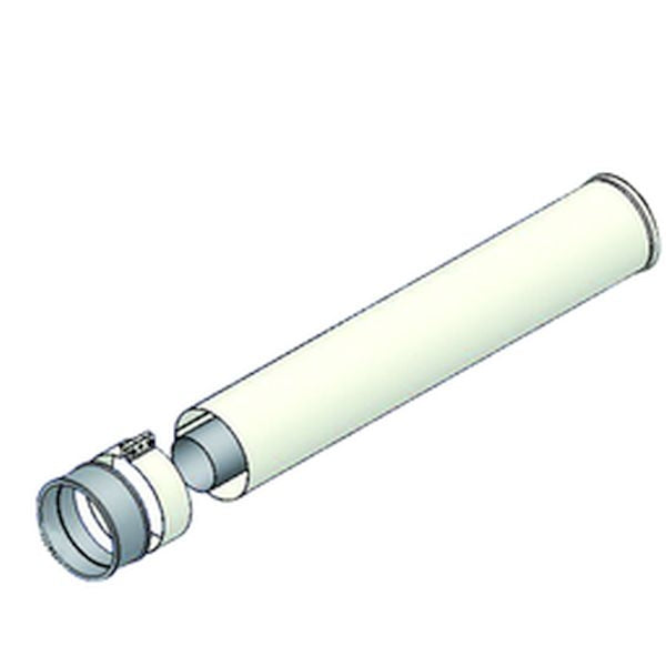 Tecnogas Aluminium-Koaxial-Verlängerung 60/100 0,5 M 00000051094
