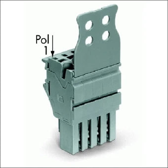 WAGO 2022-106/134-000 Kroonklemmenstrook 22.4 mm