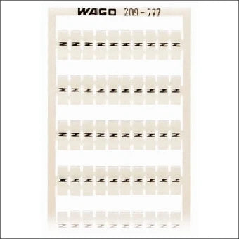 WAGO 209-777 Kennzeichnung Reihenklemme