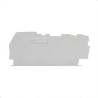 WAGO 2102-1391 Endplatte Reihenklemme