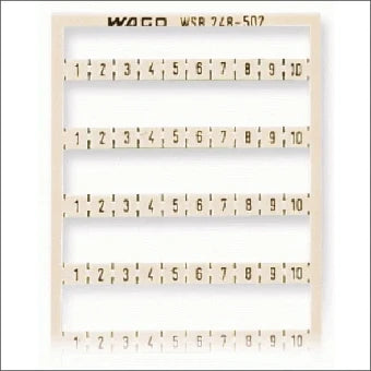 WAGO 248-502 Kennzeichnung Reihenklemme