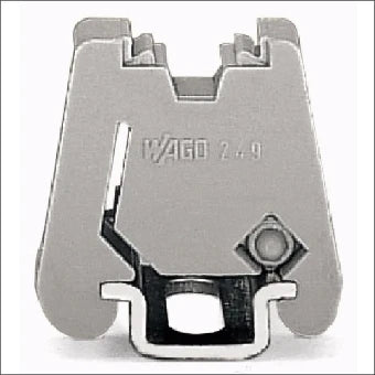 WAGO 249-101 Eindsteun Reihenklemme 6 mm
