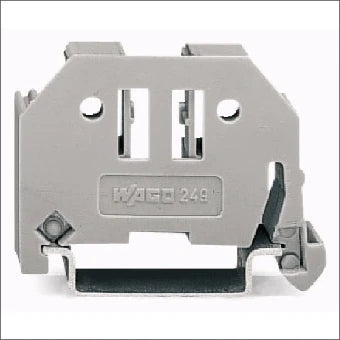WAGO 249-116 Eindsteun Reihenklemme 6 mm