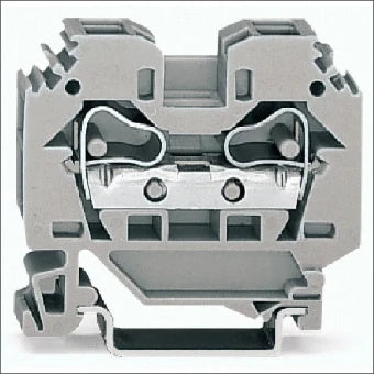 WAGO 284-101 Durchgangsreihenklemme 10 mm